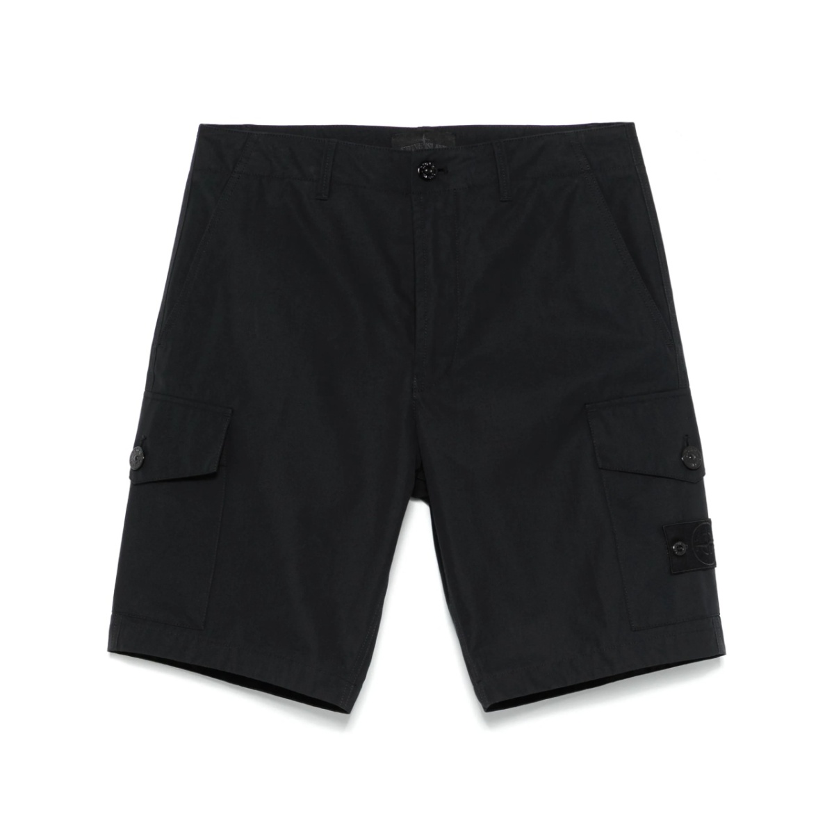 Compass-badge cargo shorts