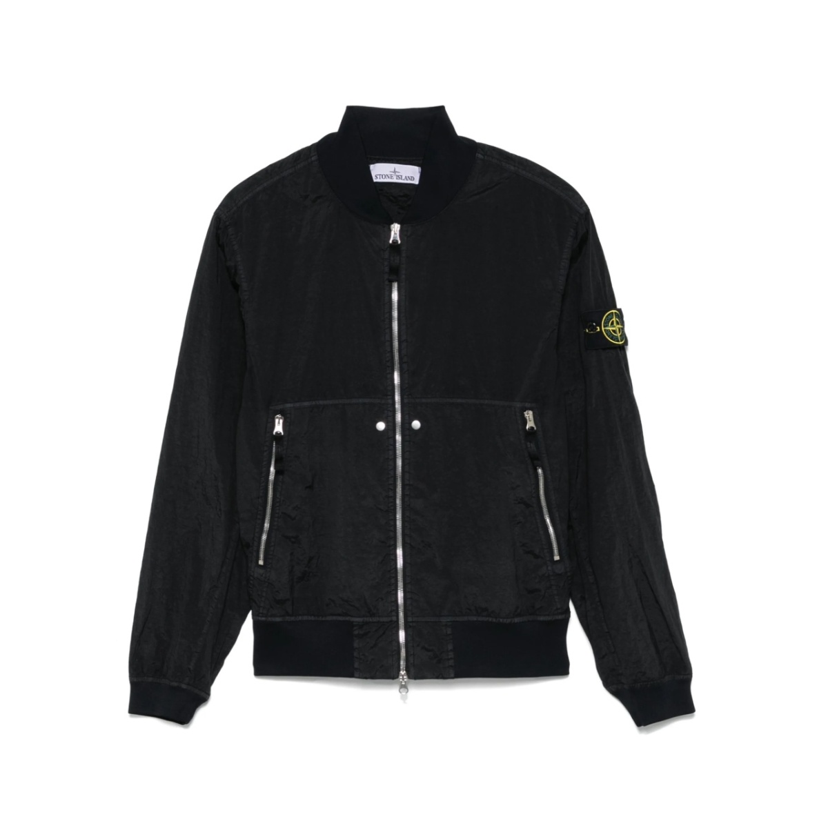 Compass-badge jacket