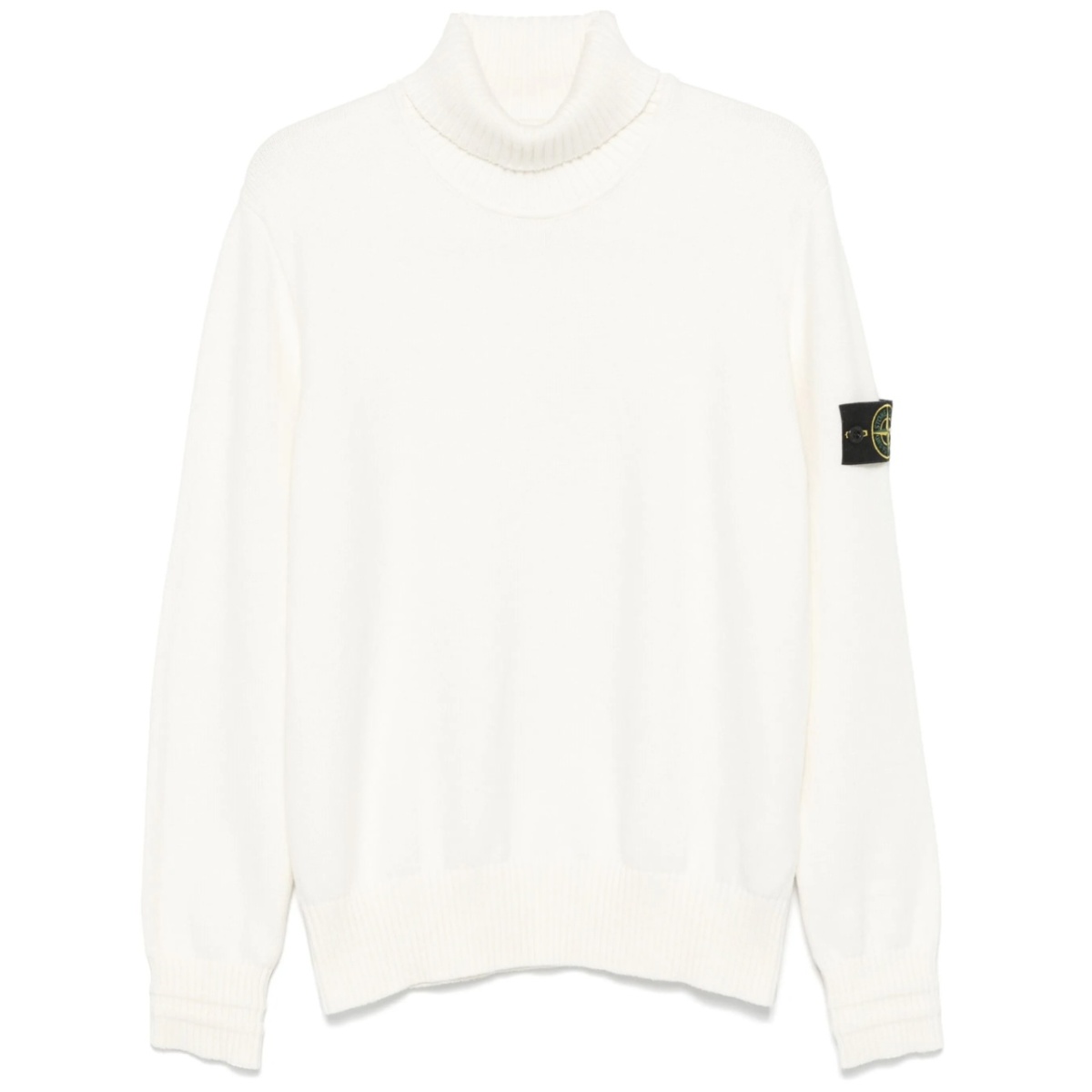 Compass-badge sweater