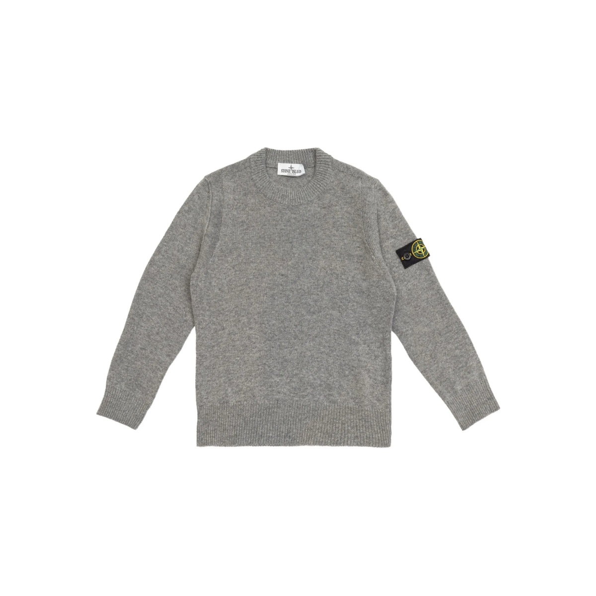 Compass-badge sweater