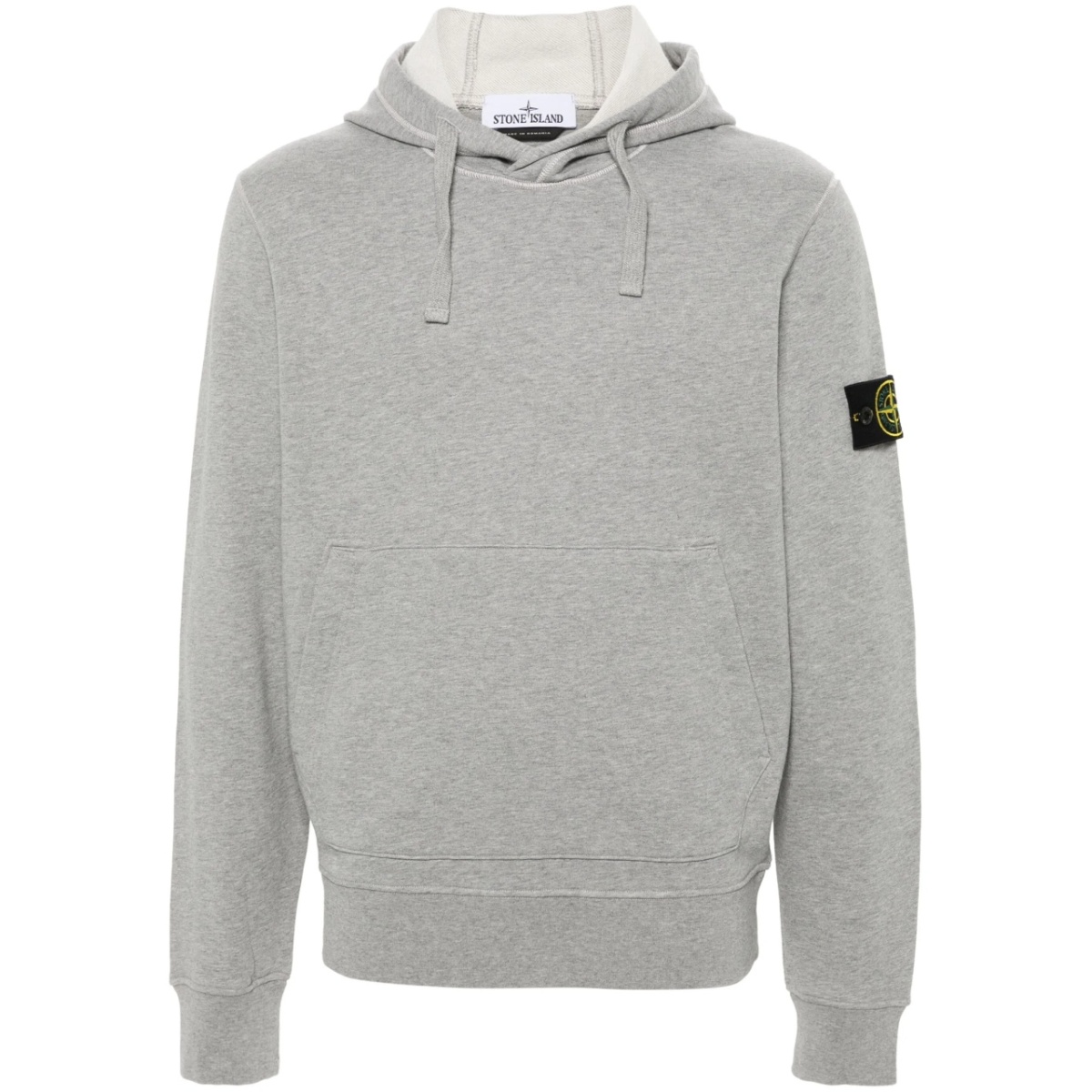 Compass-motif hoodie