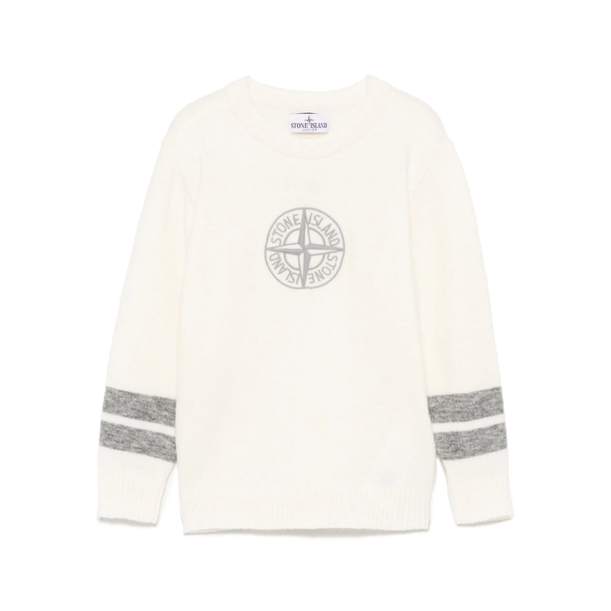 Compass-motif sweater