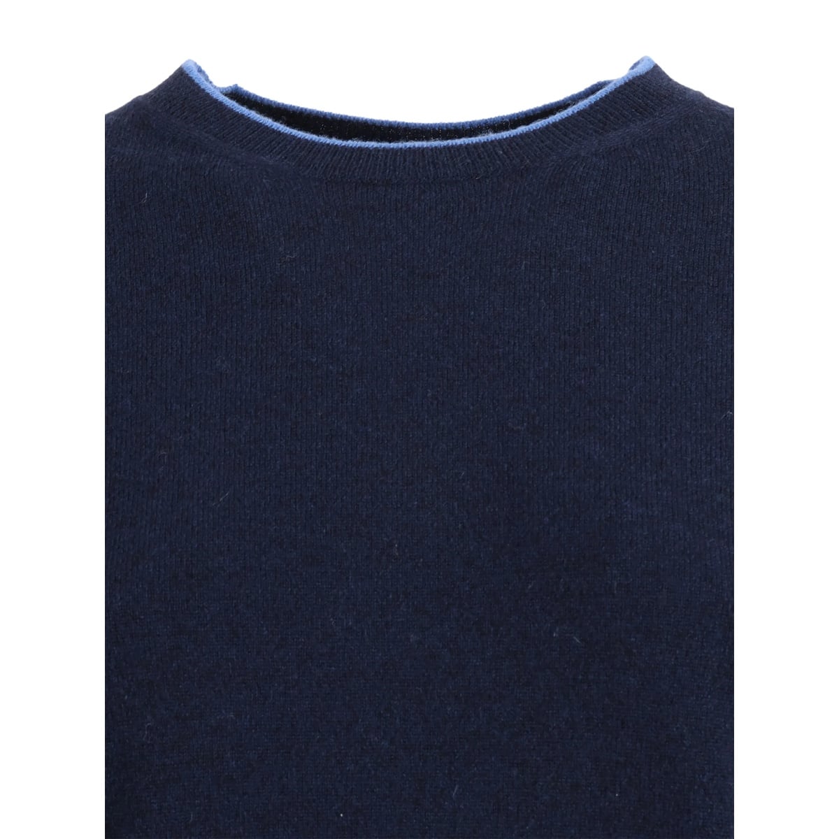 contrast-trim crew-neck sweater - Img 3