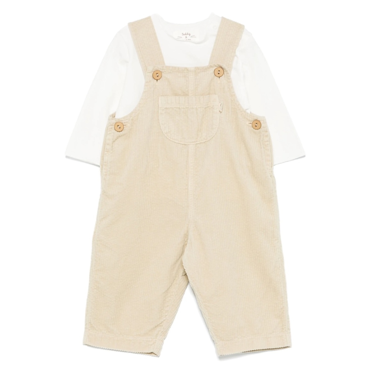 corduroy dungaree set