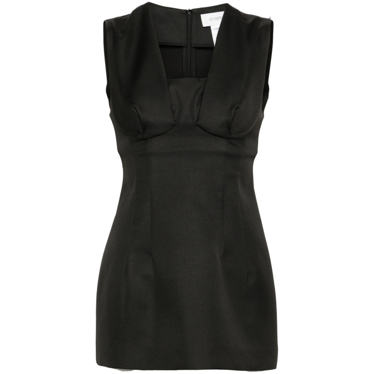 corset-style sleeveless top