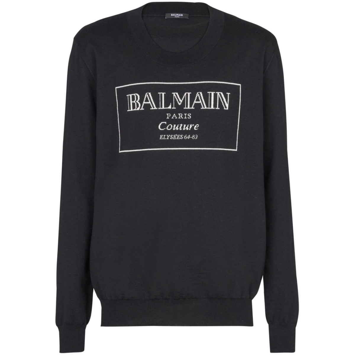 Couture Label-intarsia jumper