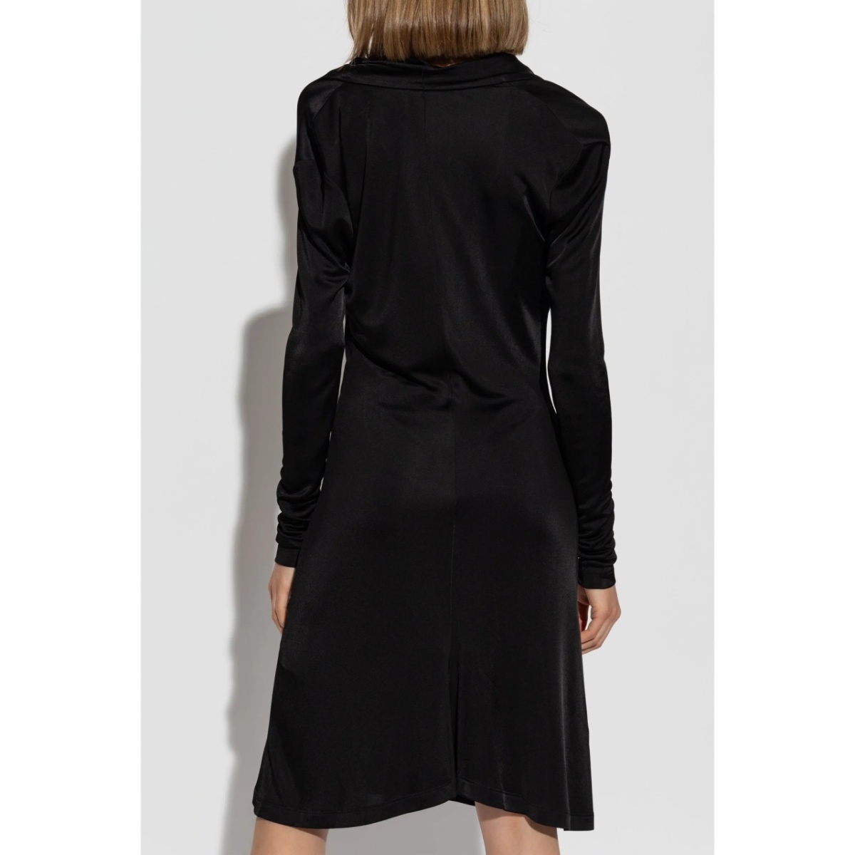 cowl-neck dress - Img 4