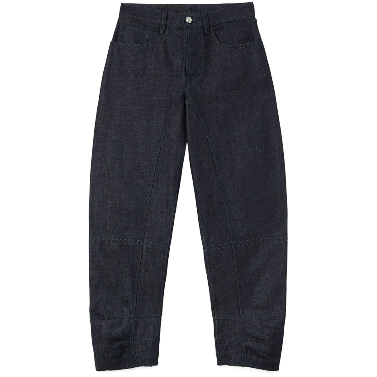 cropped tapered jeans