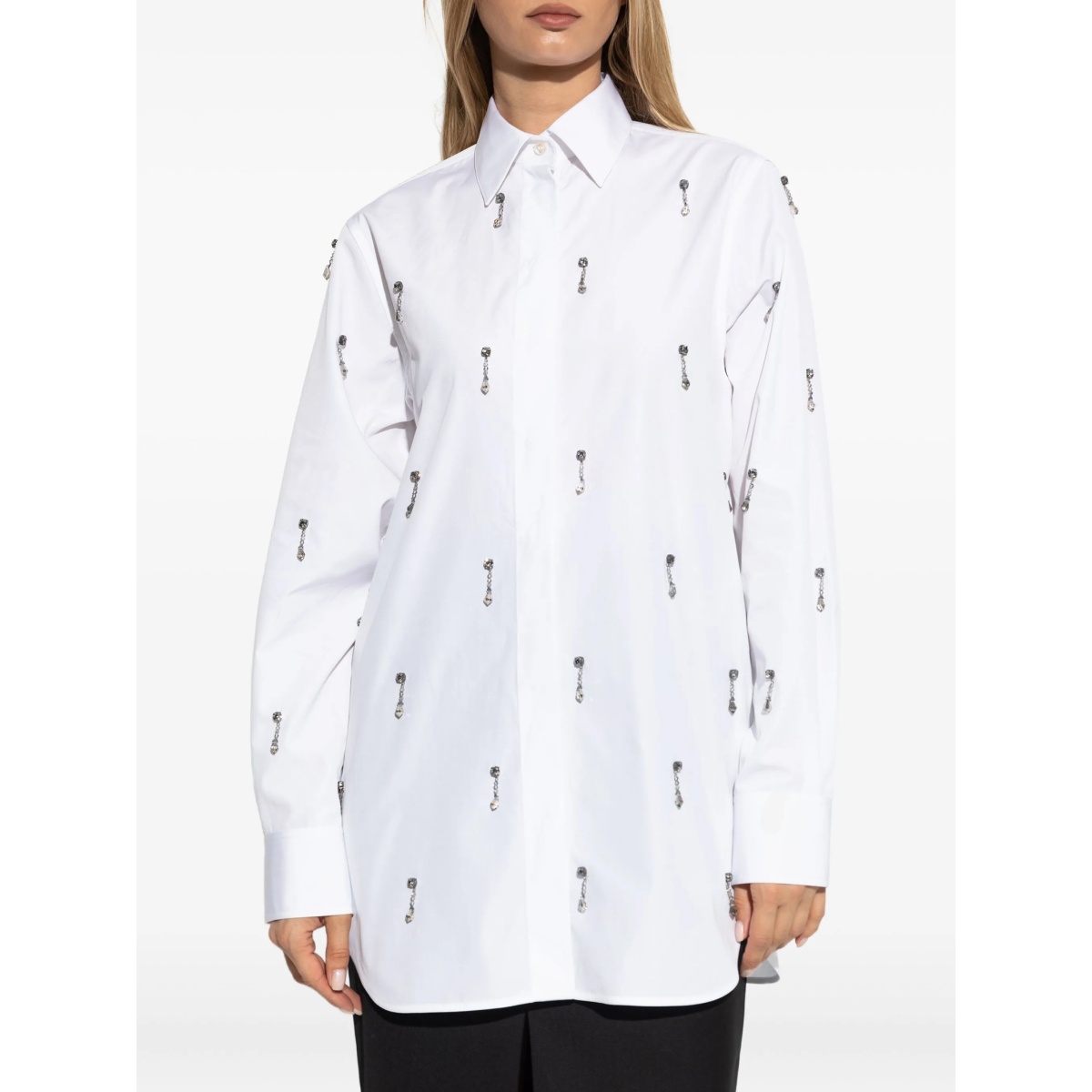 crystal-embellished shirt - Img 3