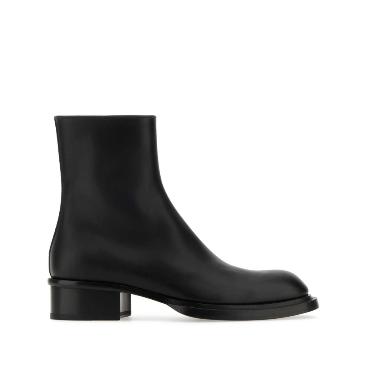 Cuban Stack leather boots