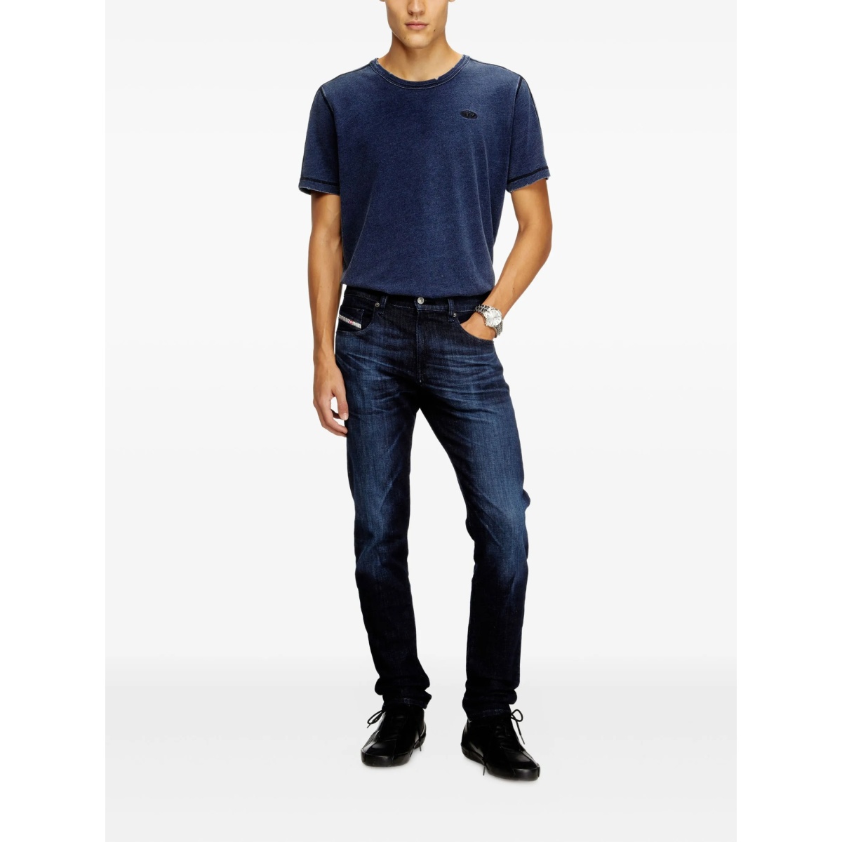 D-Strukt 0adbl comfort denim slim jeans - Img 2