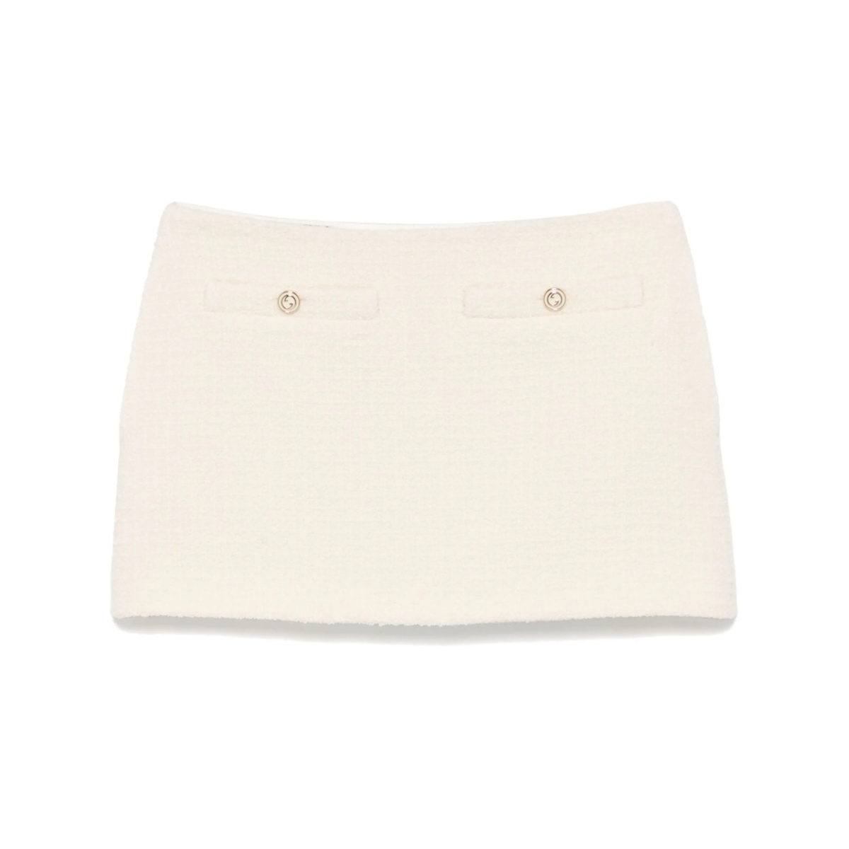 Damier Bouclé mini skirt