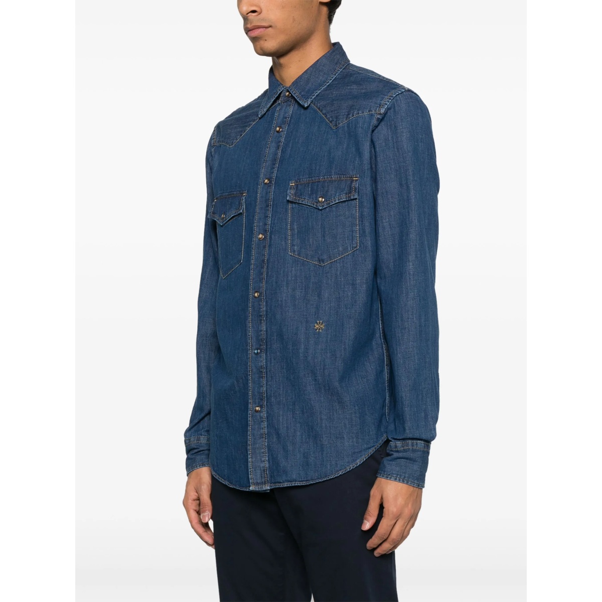 denim western shirt - Img 3