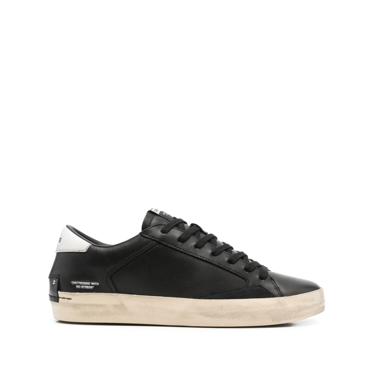 Distressed sneaker