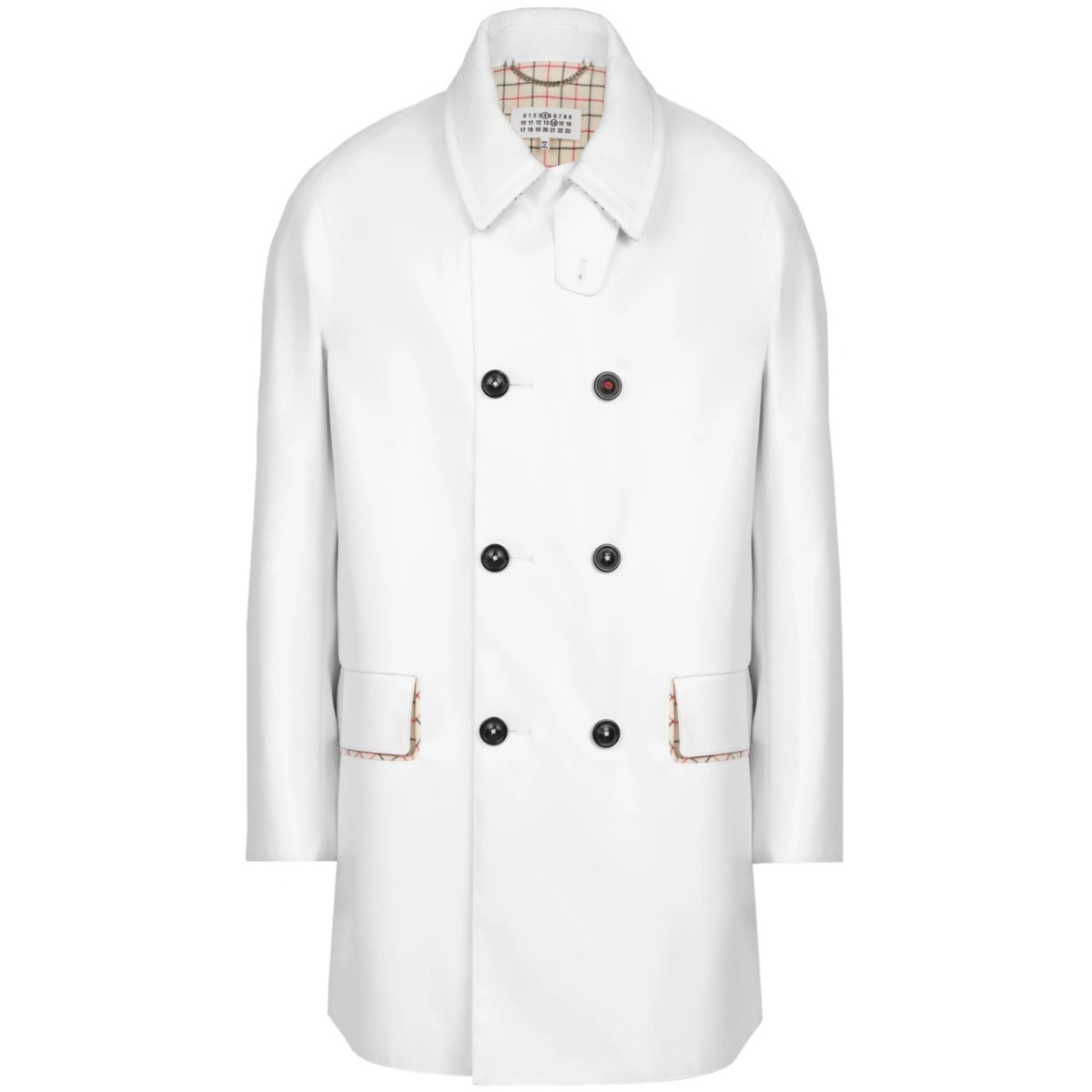 double-breasted coat