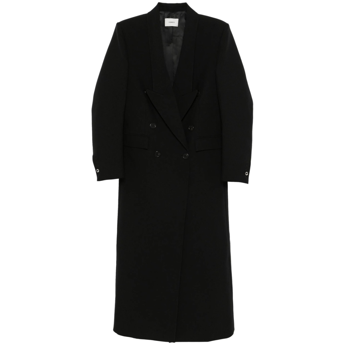 double-breasted coat
