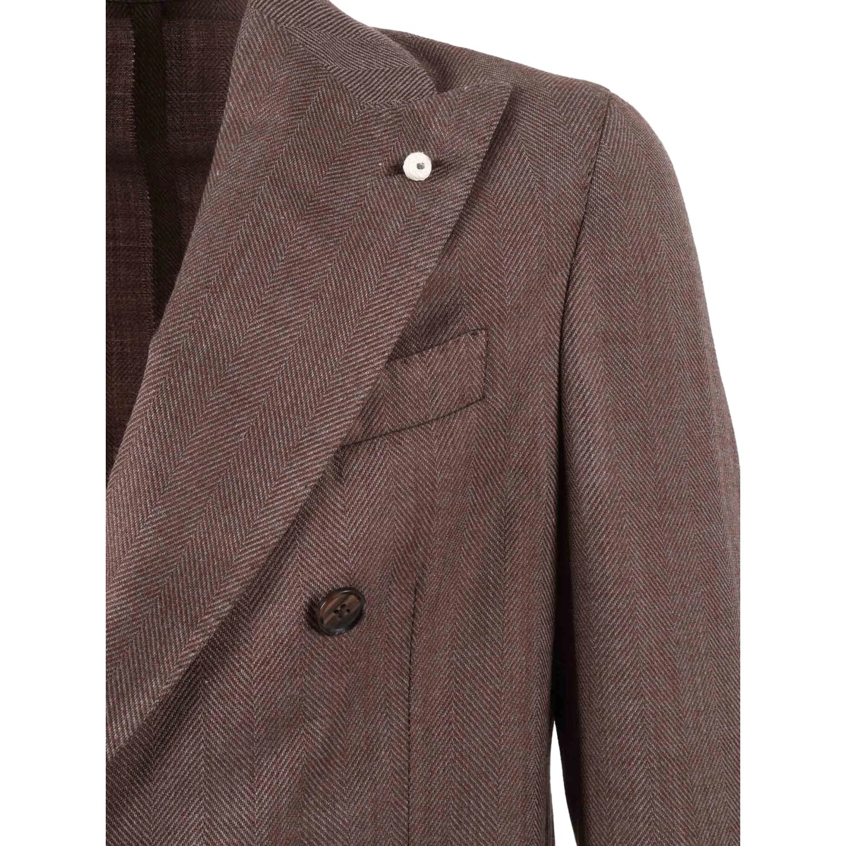 double-breasted suit jacket - Img 3