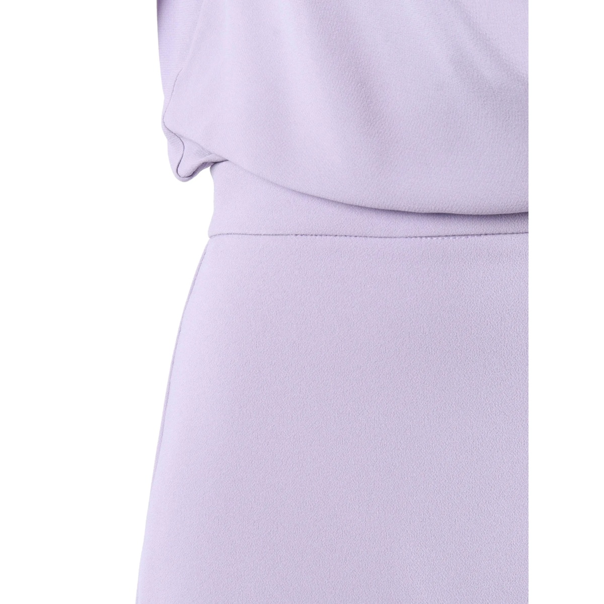 draped keyhole mini dress - Img 4