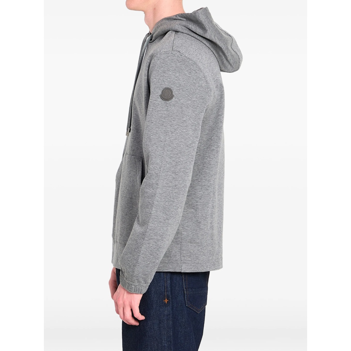 drawstring kangaroo pocket hoodie - Img 3
