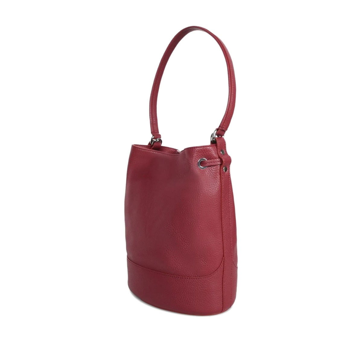 drawstring top handle shoulder bag - Img 2