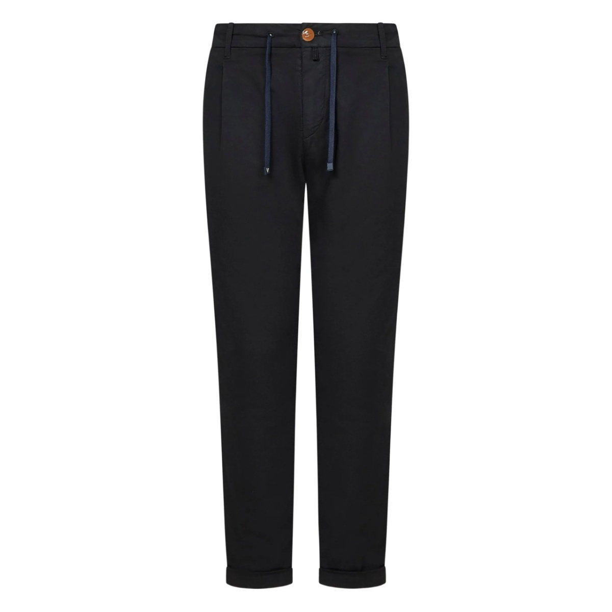 drawstring-waist trousers