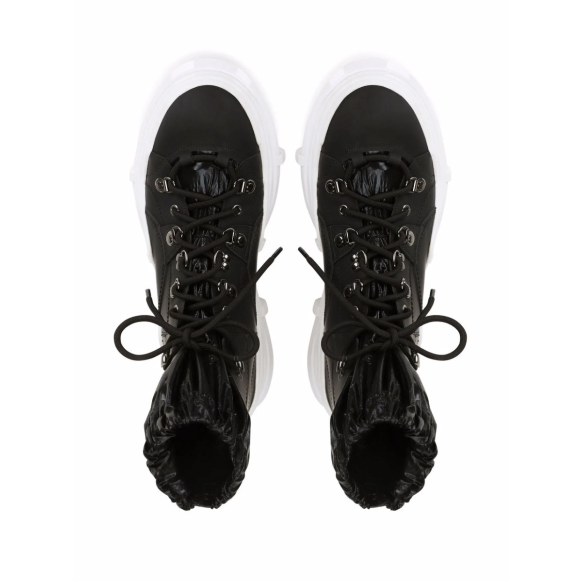 elasticated lace-up boots - Img 4