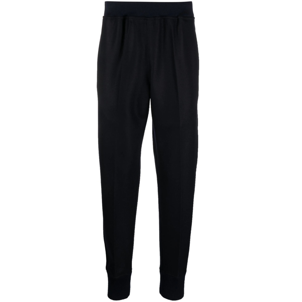 elasticated wool track pants