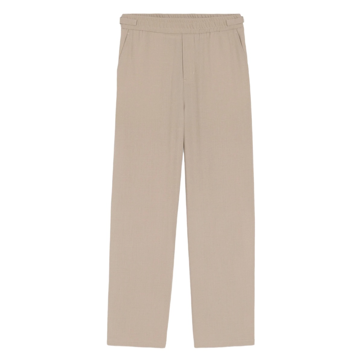 elasticated wool trousers