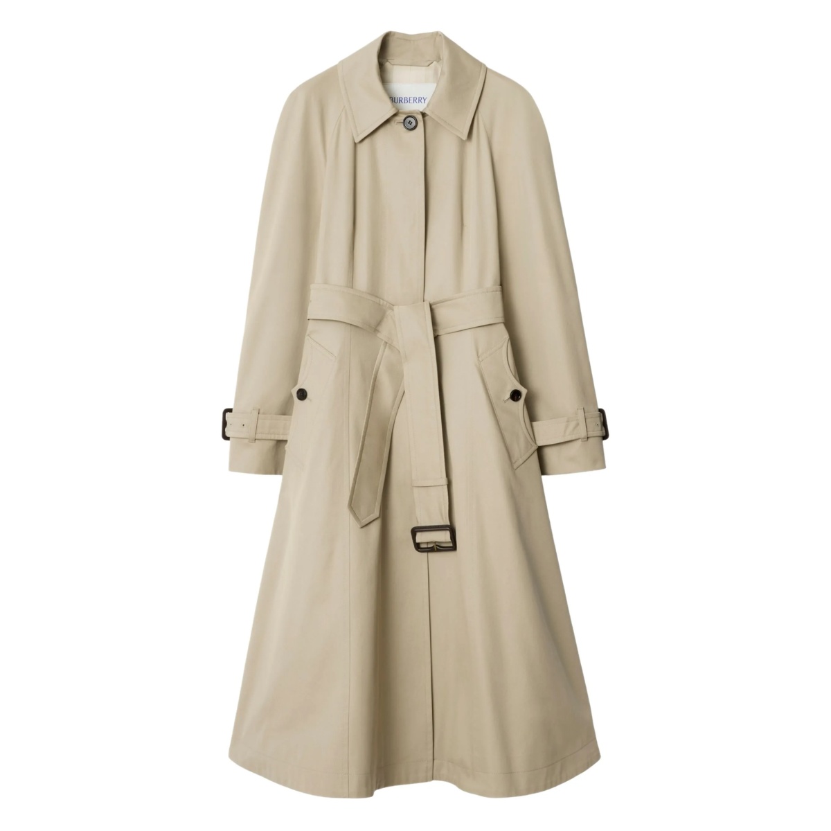 Ellingham raglan-sleeve belted trench coat