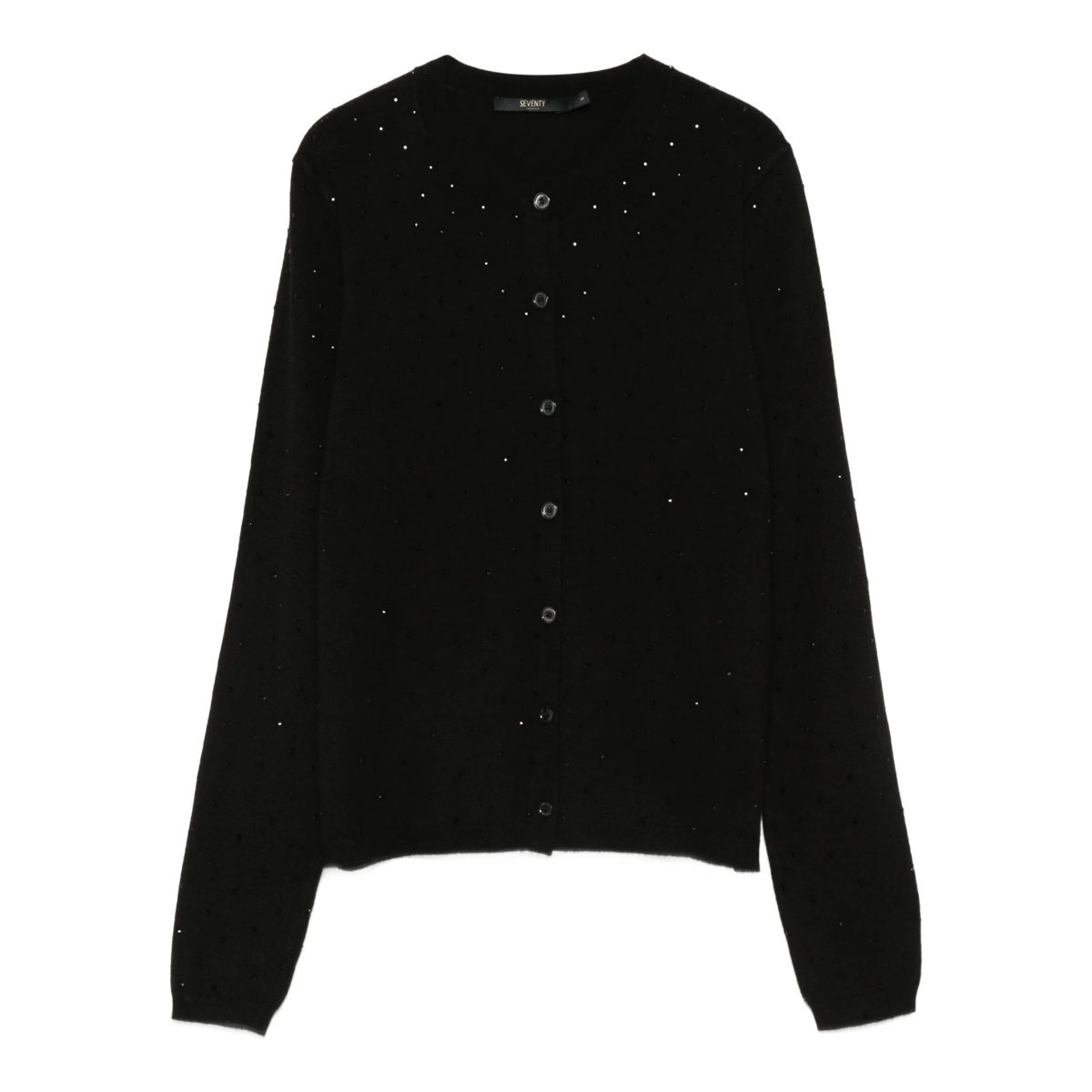 embellished button cardigan