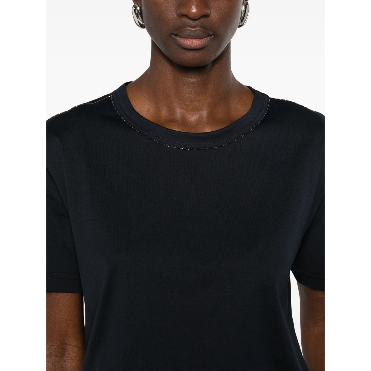 embellished crew-neck T-shirt - Img 5