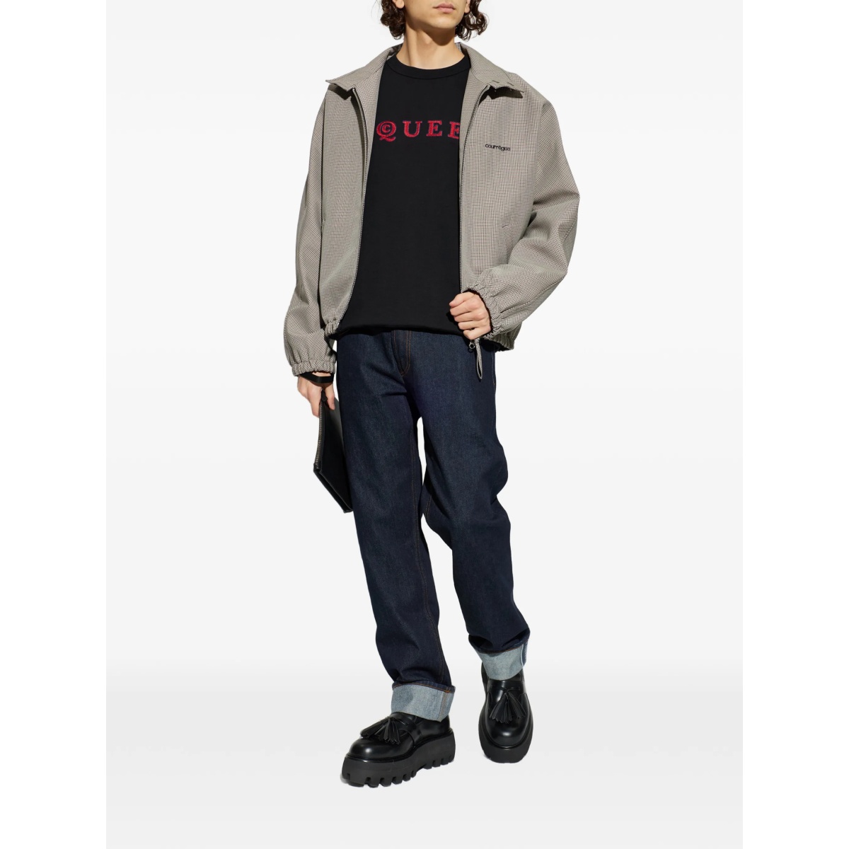 embroidered long-sleeves sweater - Img 2
