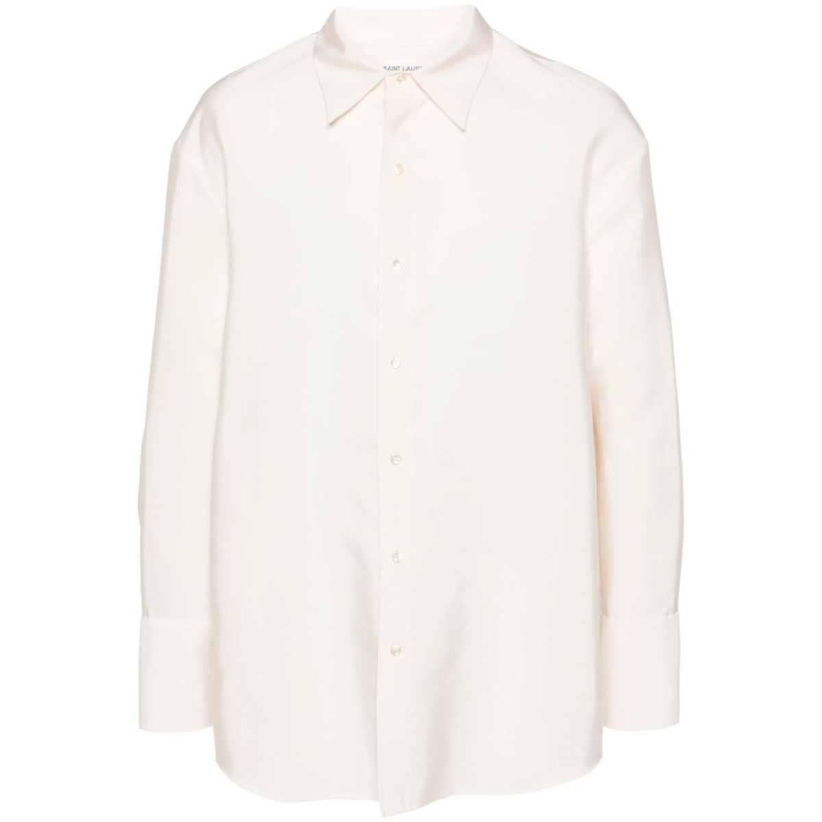 faille button-up shirt