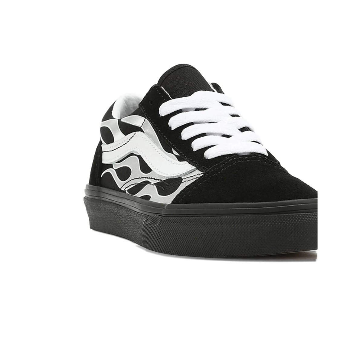 flame-motif sneakers - Img 3