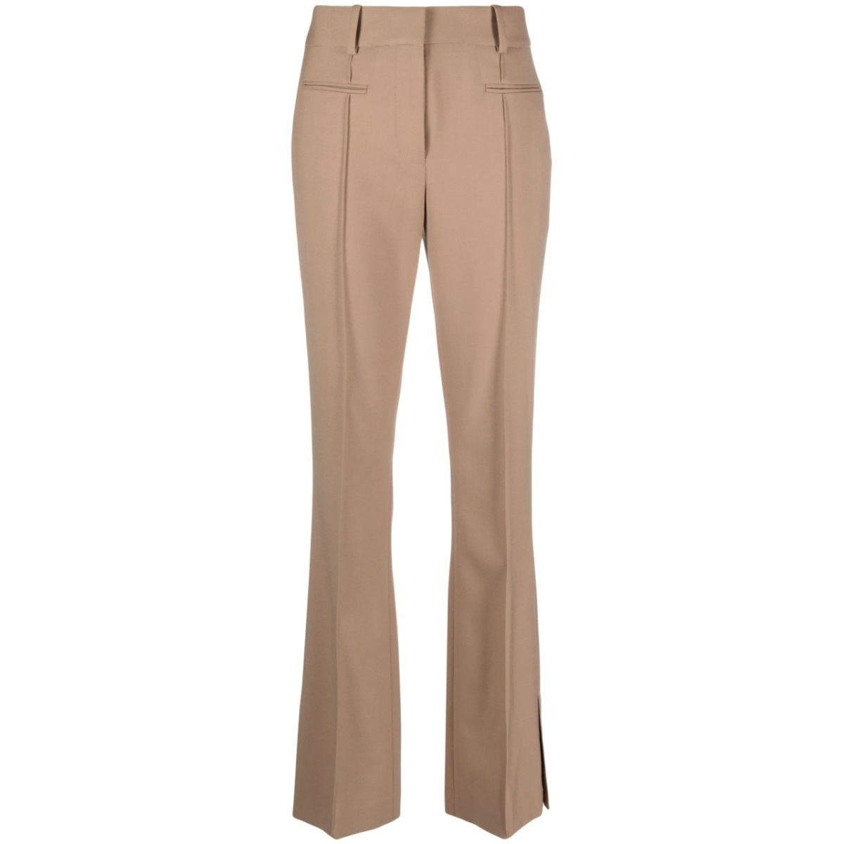 flared tailored trousers