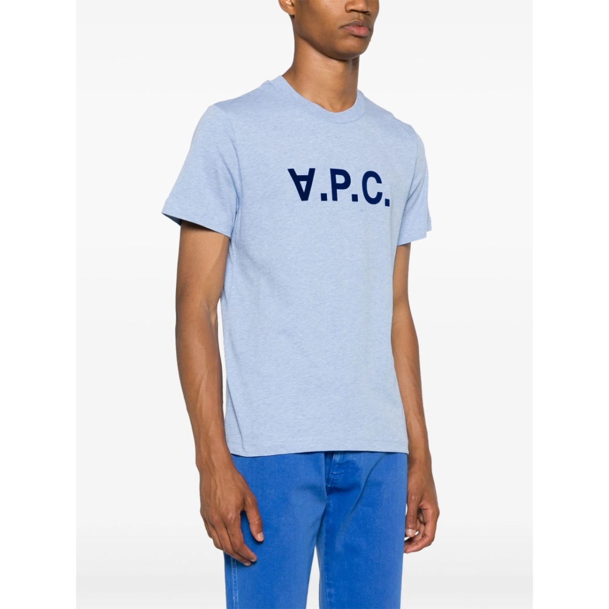 flocked-logo cotton T-shirt - Img 4