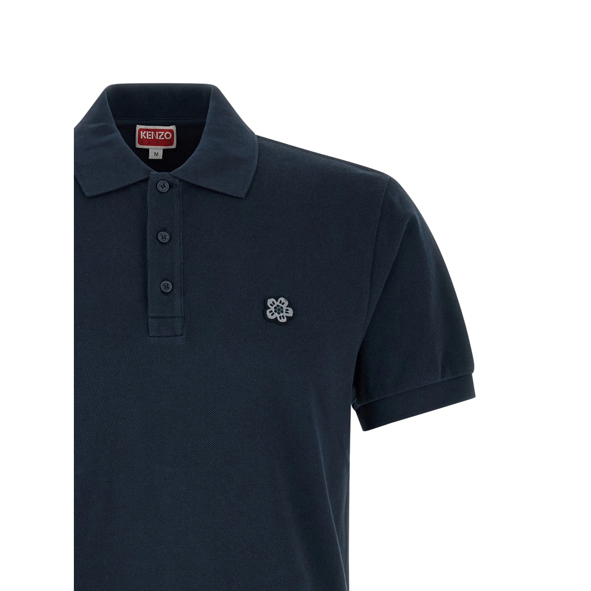 flower-patch polo shirt - Img 3