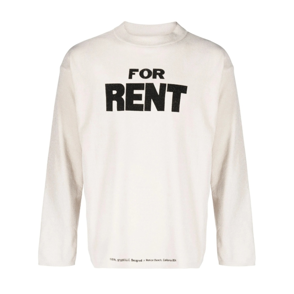 For Rent printed jumper