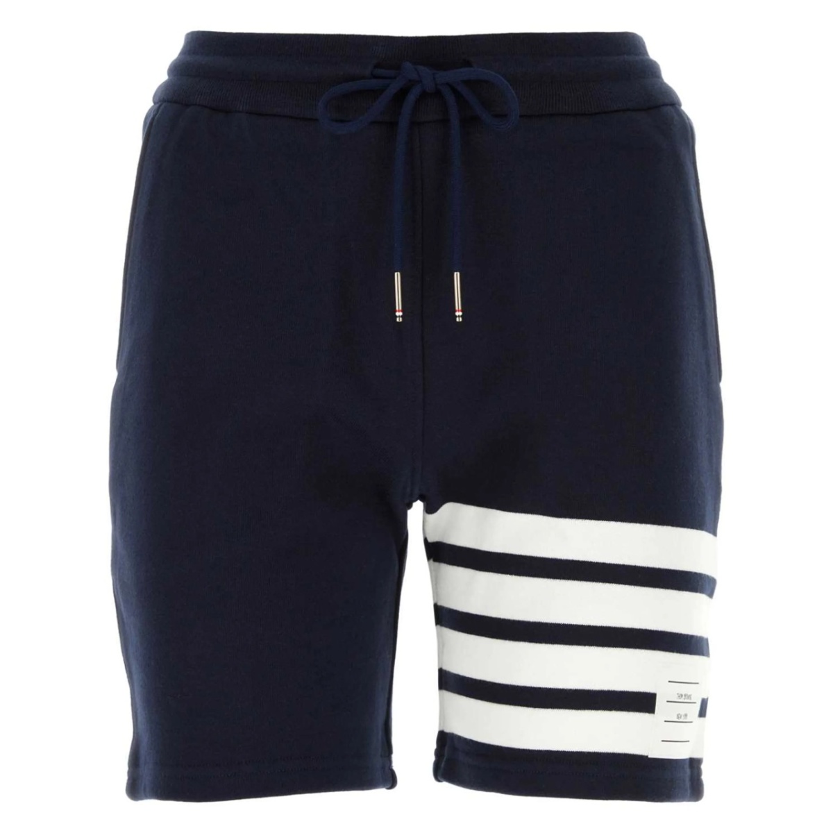four-bar stripe track shorts