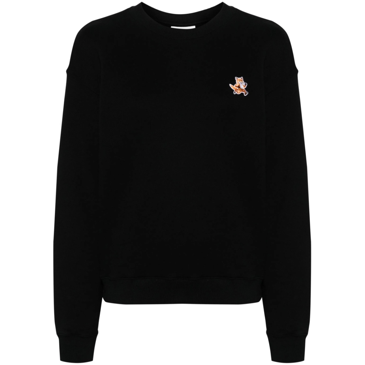 Fox-appliqué sweatshirt