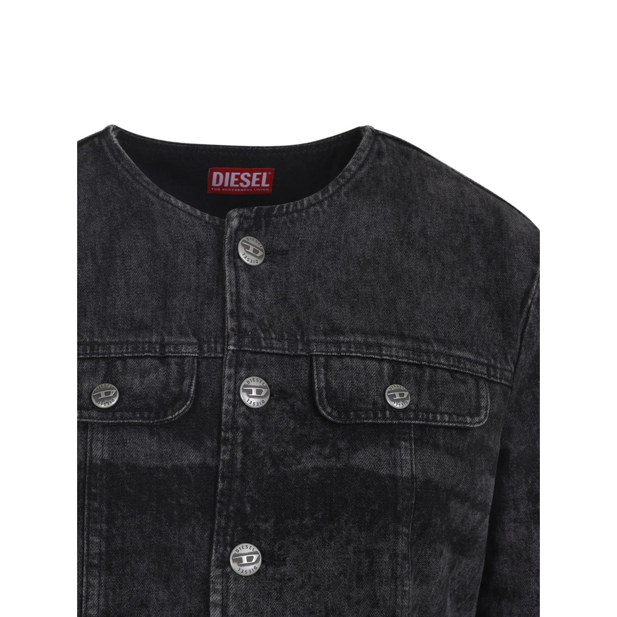 frayed denim jacket - Img 3