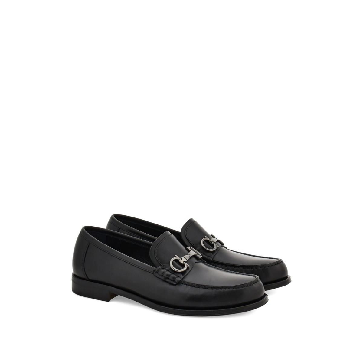 Gancini-buckle loafers - Img 2