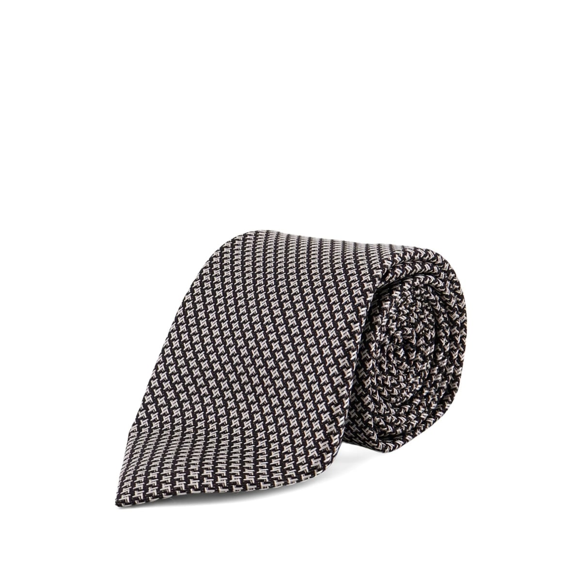 geometric-pattern tie - Img 2