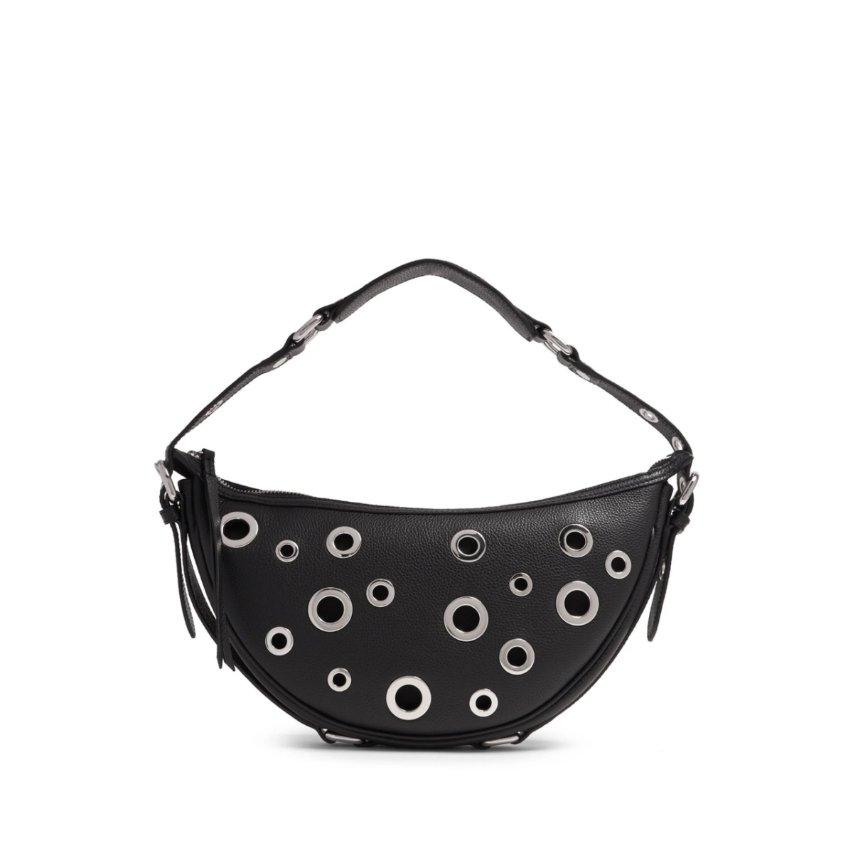 Gib eyelet-embellished mini bag