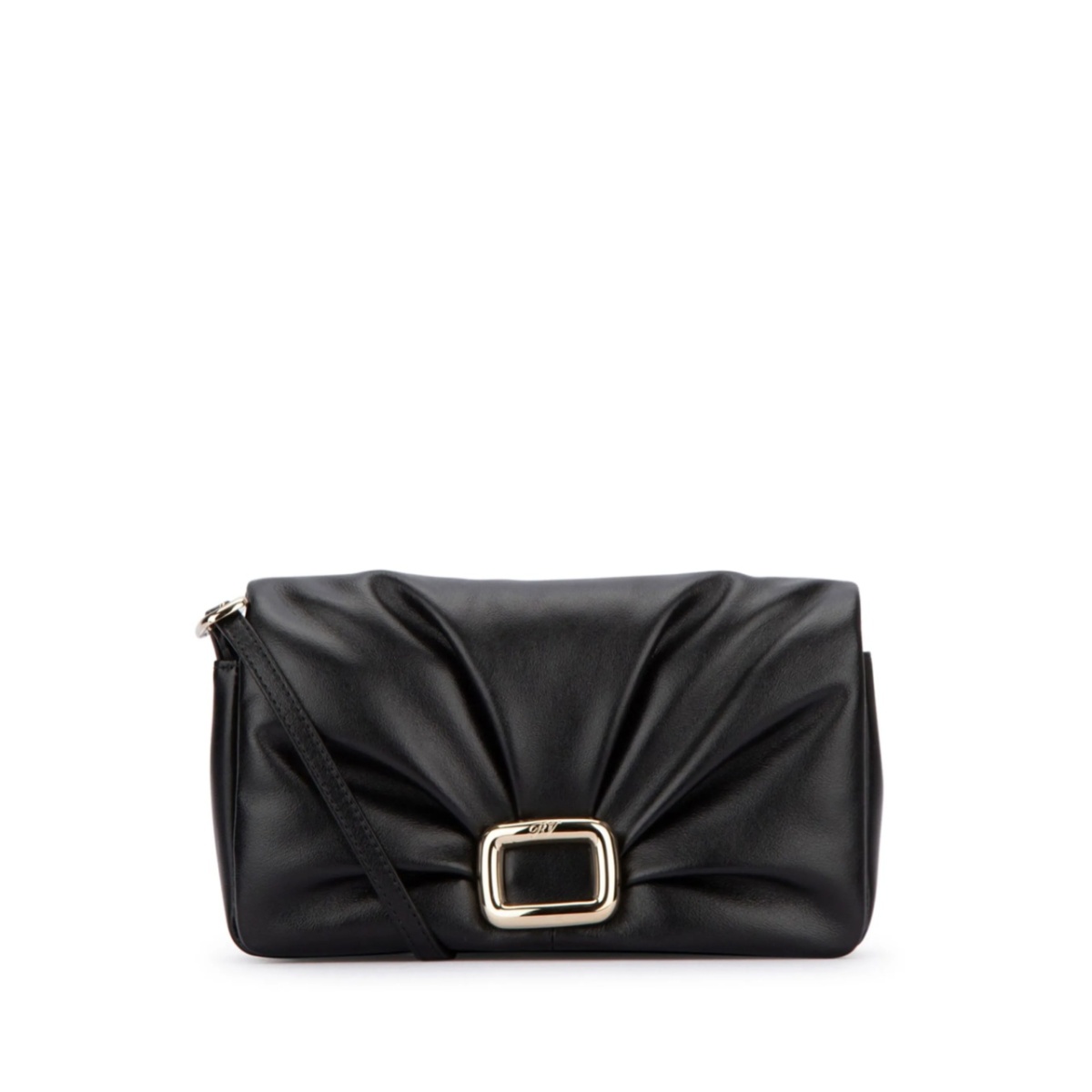 gold-tone hardware clutch bag
