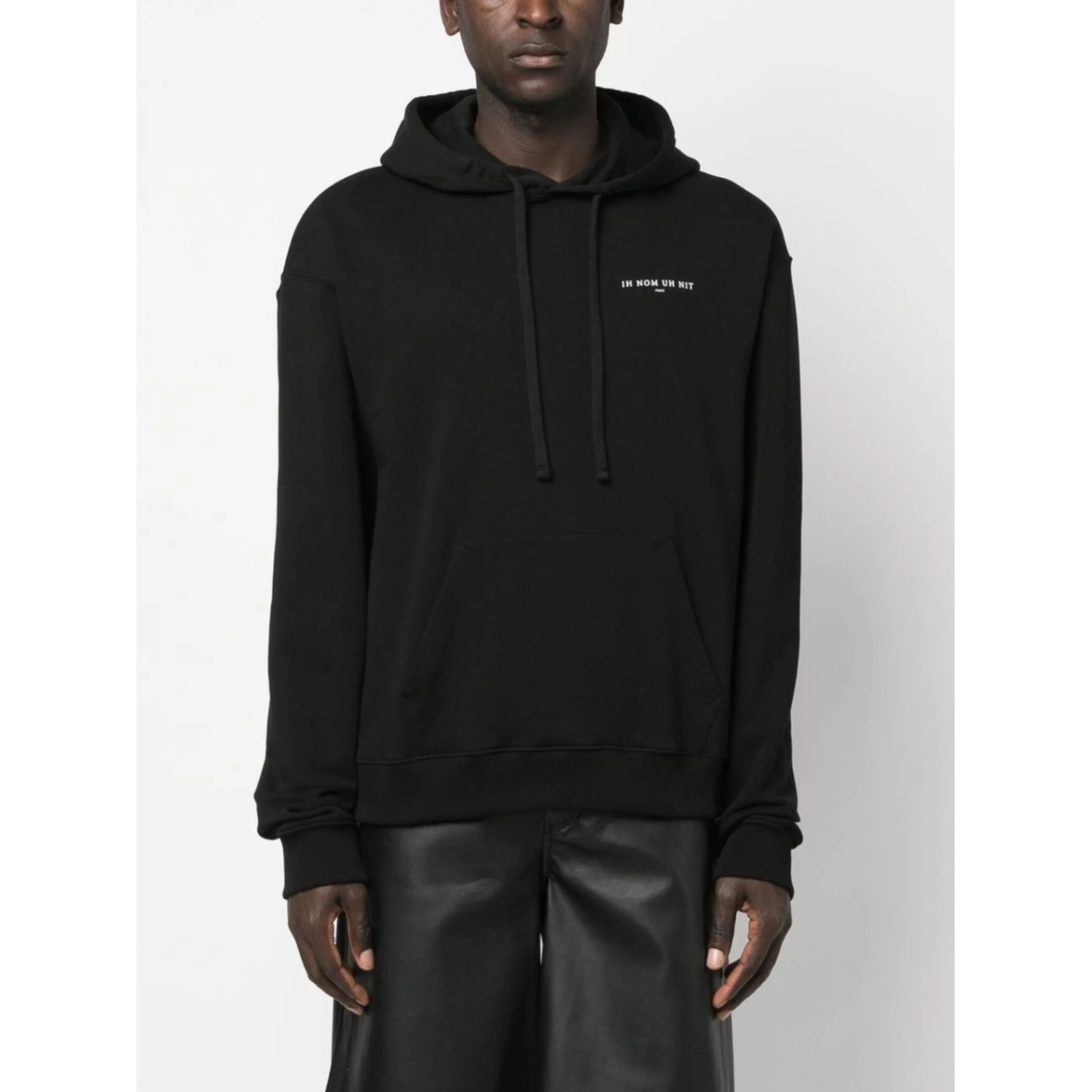 graphic-print cotton hoodie - Img 3