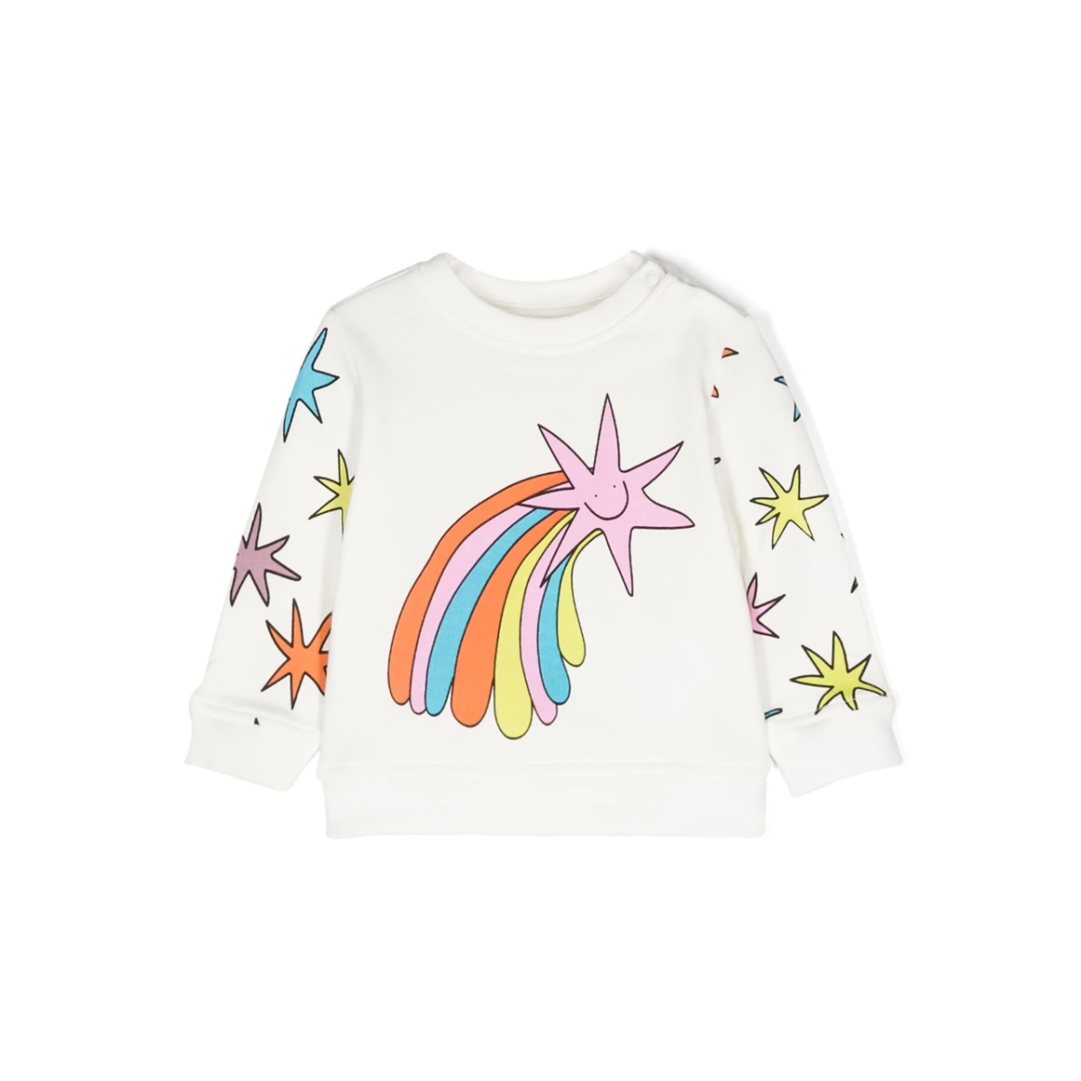 graphic-print cotton sweatshirt