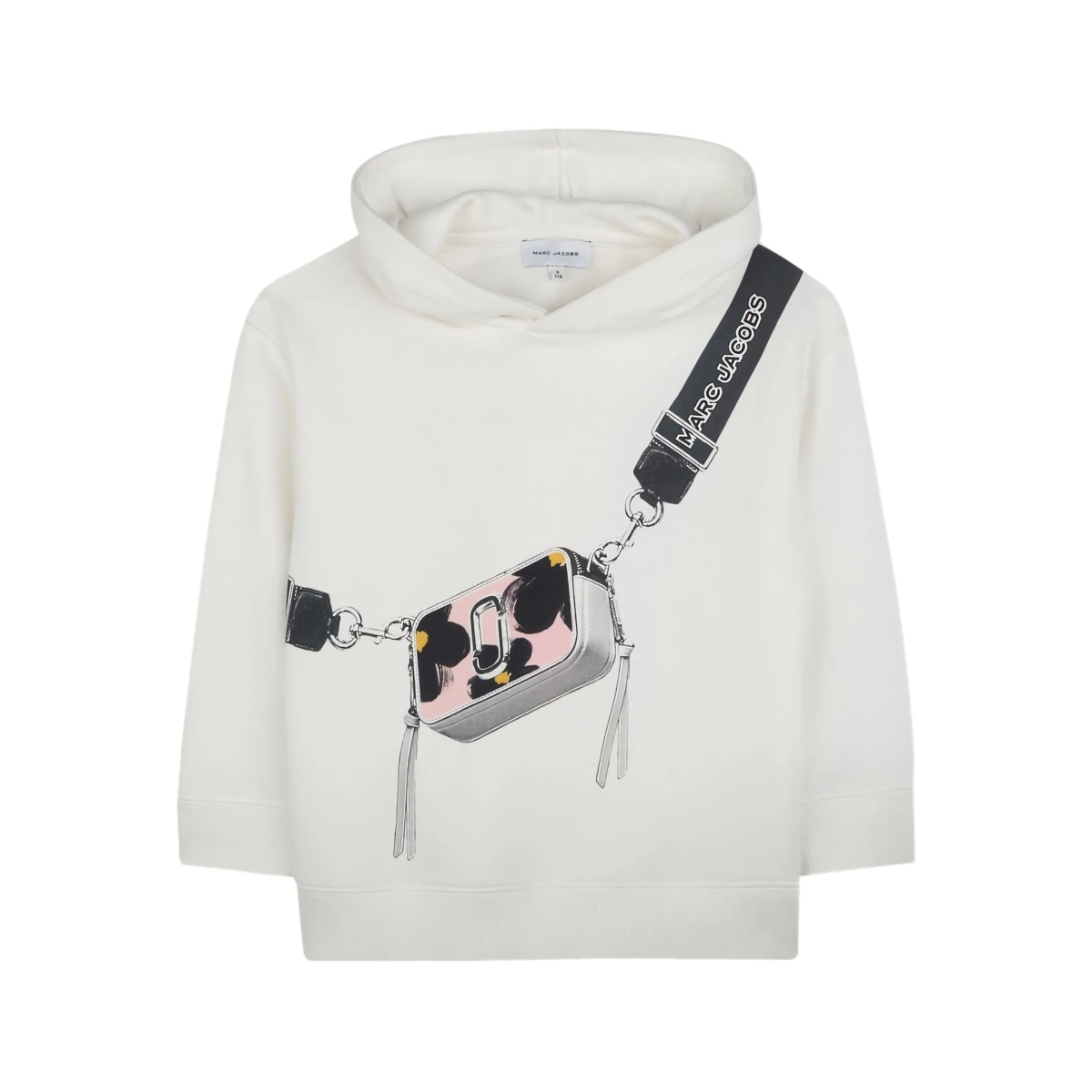 graphic-print hoodie