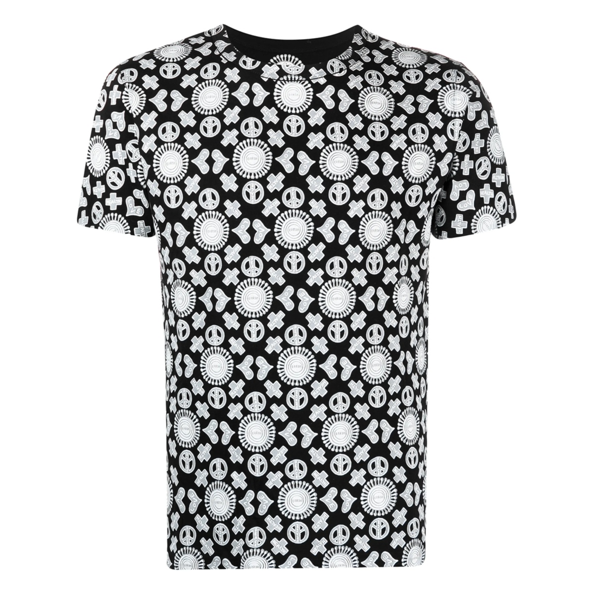 graphic print short-sleeved T-shirt