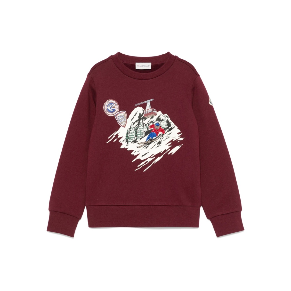 graphic-print sweatshirt